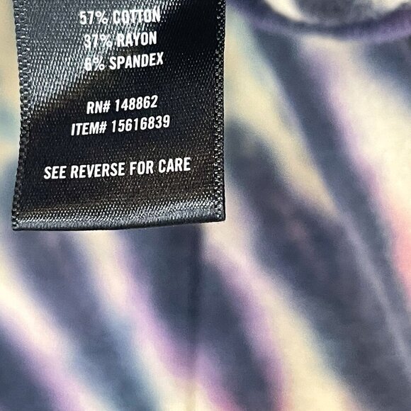 Torrid French Terry Tie Dye Hoodie Dress Sweatshirt Midi Plus Size Size 1 - Picture 10 of 11